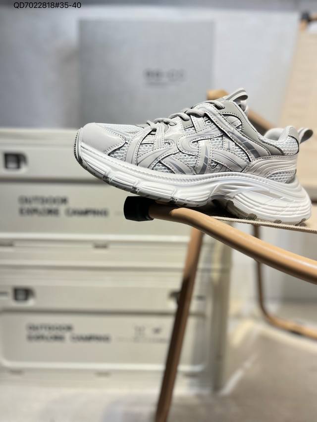 Gg-Cc 厚底时尚运动复古 低帮生活休闲鞋 老爹鞋12386-5 Qd7022818#35-40