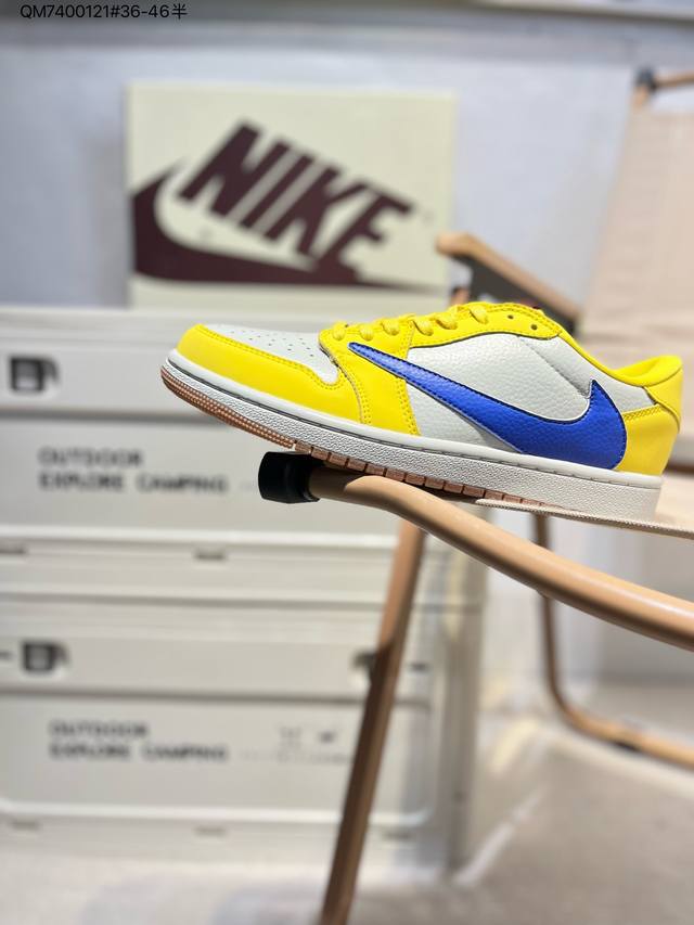 Air Jordan 1 Low Golf Sp Neutral Oliv Aj1乔丹一代高尔夫版系列低帮经典复古文化休闲运动鞋“Ts联名倒钩”Dz4137 Q