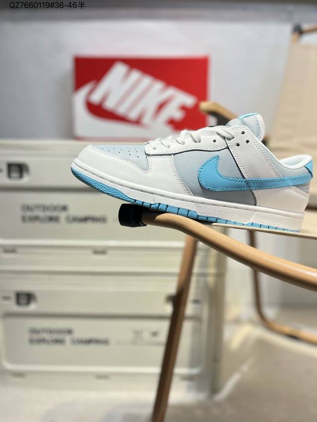 耐克Nike Dunk Low 板鞋Sb系列经典百搭休闲运动板鞋加厚鞋舌的填充，使舒适性大大提升，同时也更方便穿脱中底部分则加入了脚感柔软舒适Zoomair气垫