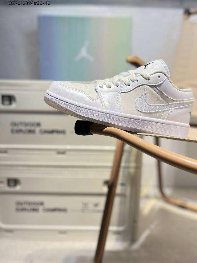 公司级头层皮乔丹Air Jordan 1 Low Aj1低帮系列篮球鞋 官方同步配色 原装级产物 #拒绝公底 立体鞋型 细节完美 高清洁度Hf4080 Qz70
