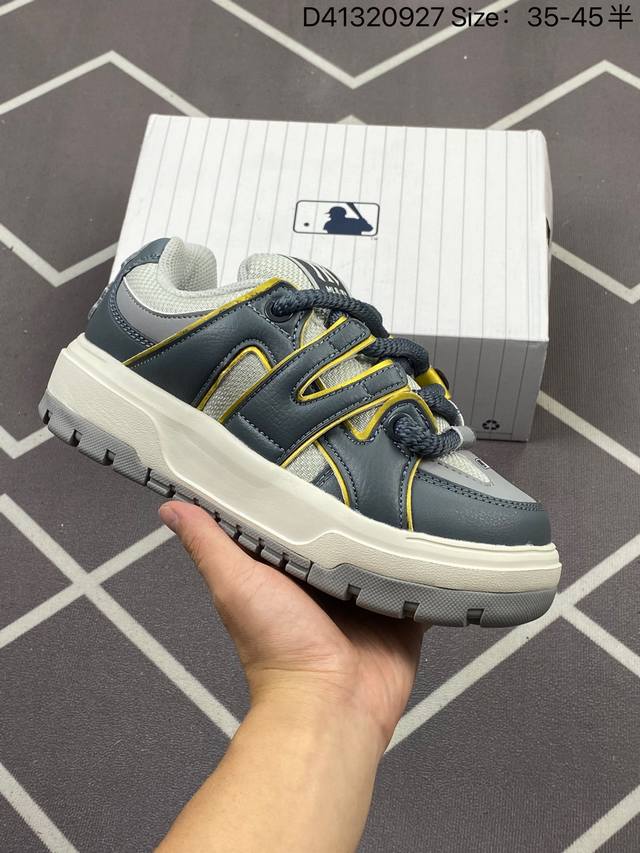 公司级Mlb 纽约洋基队 舒适百搭 防滑耐磨 低帮 生活休闲鞋 货号:3Asxclb4N 尺码:35.5 36 36.5 37.5 38 38.5 39 40