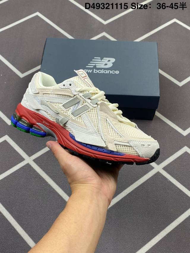 公司级New Balance M1906系列 复古单品宝藏老爹鞋款 公司级 复古元素叠加 质感超级棒 楦版型材料细节做工精细 作为Nb最经典的档案鞋型之一 与2