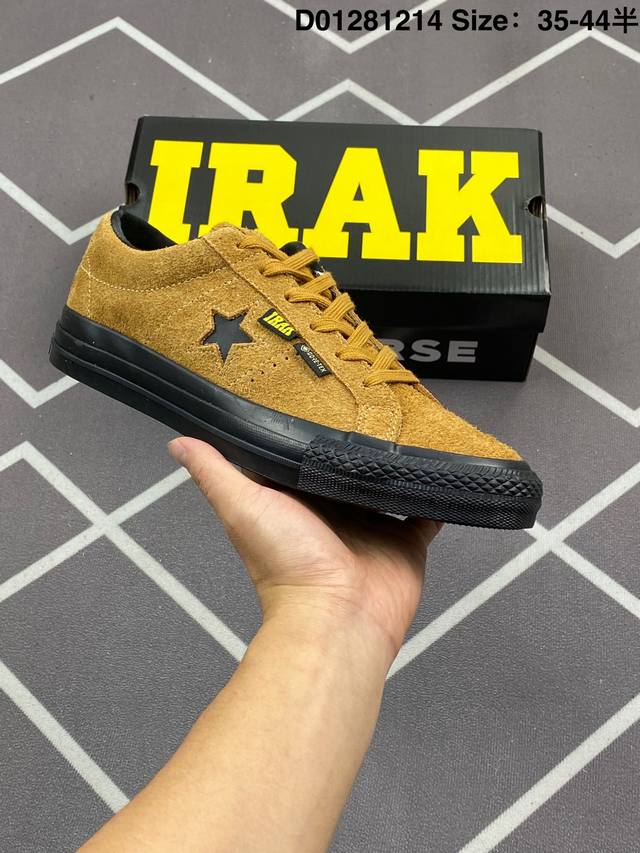 Converse All Star 低帮男女士运动鞋 一星匡威全明星复古 休闲百搭板鞋 经典透气皮革面慢跑鞋。这个系列是匡威最古老的系列了。是匡威品牌公司190
