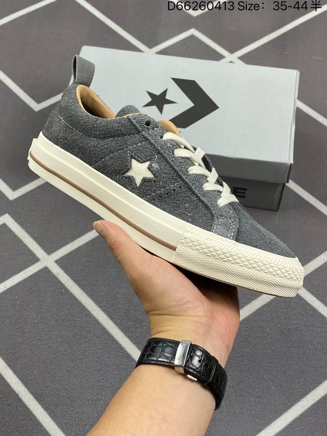 Converse One Star Pro 天空蓝 匡威官方 木村复古休闲滑板鞋 A02948C #经典鞋型提供舒适穿着感受 低调不浮夸 简约设计 时尚百搭 官