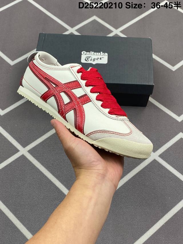公司级Onitsuka Tiger Nippon Made 鬼冢虎手工鞋系列 最高版本Mexico 66 Deluxe メキシコ 66 デラックス独家！同步官方