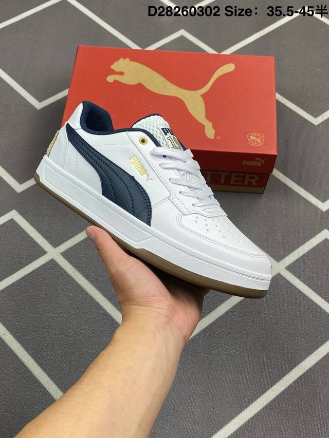 公司级马彪 Puma Caven 2.0 Buck复简古 约便轻低帮运休动板闲鞋 号货:395202 04 尺码:35.5 36 37 37.5 38 38.5