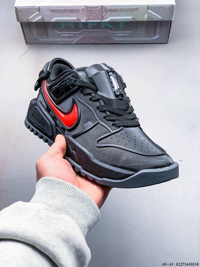 公司级！Rtfkt Studios X Nk Dunk Genesis Low Og Ghost 扣篮元宇宙系列经典低帮休闲运动滑板板鞋 Hf0438-001