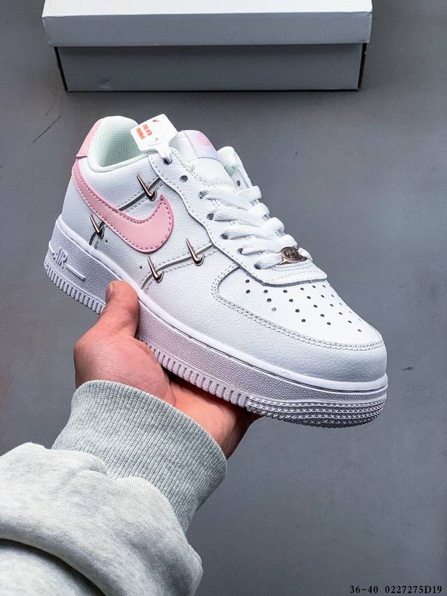 二层真标！耐克Nike Air Force 1 Low 空军一号低帮经典百搭休闲板鞋 0227275D19
