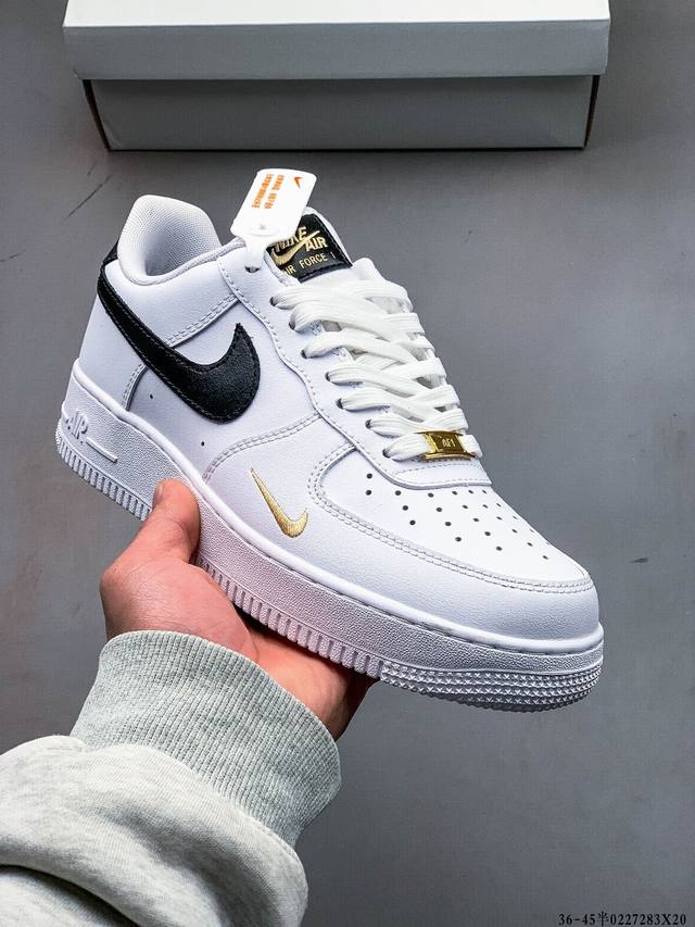 真标半码！耐克Nike Air Force 1 Low 空军一号低帮经典百搭休闲板鞋 0227283X20