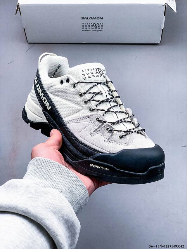 公司级！Salomon 萨洛蒙 X-Alp Ltr 帆布织物户外徒步抓地运动休闲鞋 0227149X42