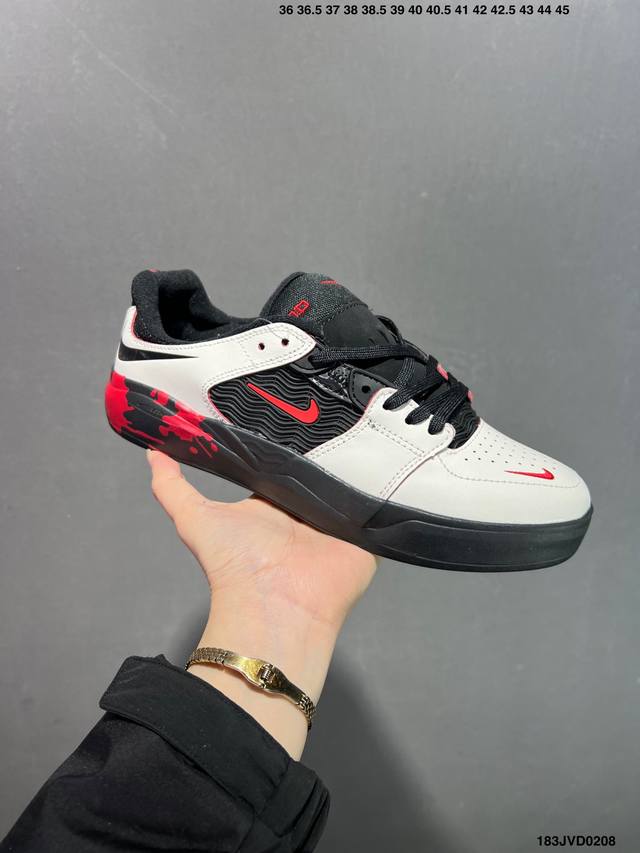 公司级Nike Sb Lshod 百搭单品 此鞋款由 Ishod Wair 伊肖德威尔 全程亲自操刀，打造出别具一格的 经典联名之作。凭借他儿时对篮球的热爱，便