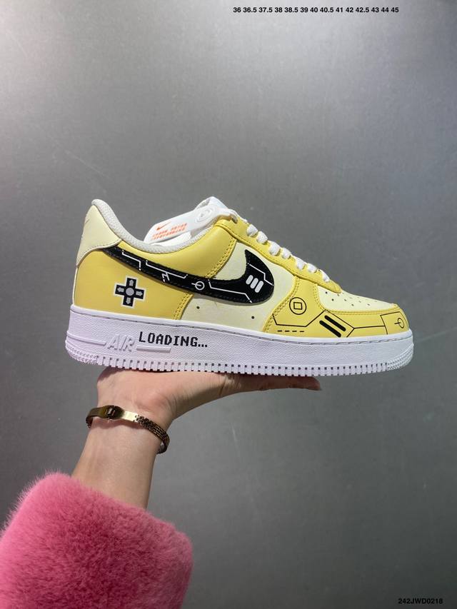 公司级 Nike Air Force 1 Low’07 空军一号低帮休闲板鞋 定制皮料 原楦原纸板 纯正空军版型 内置全掌气垫 货号：男 Cw2288-114