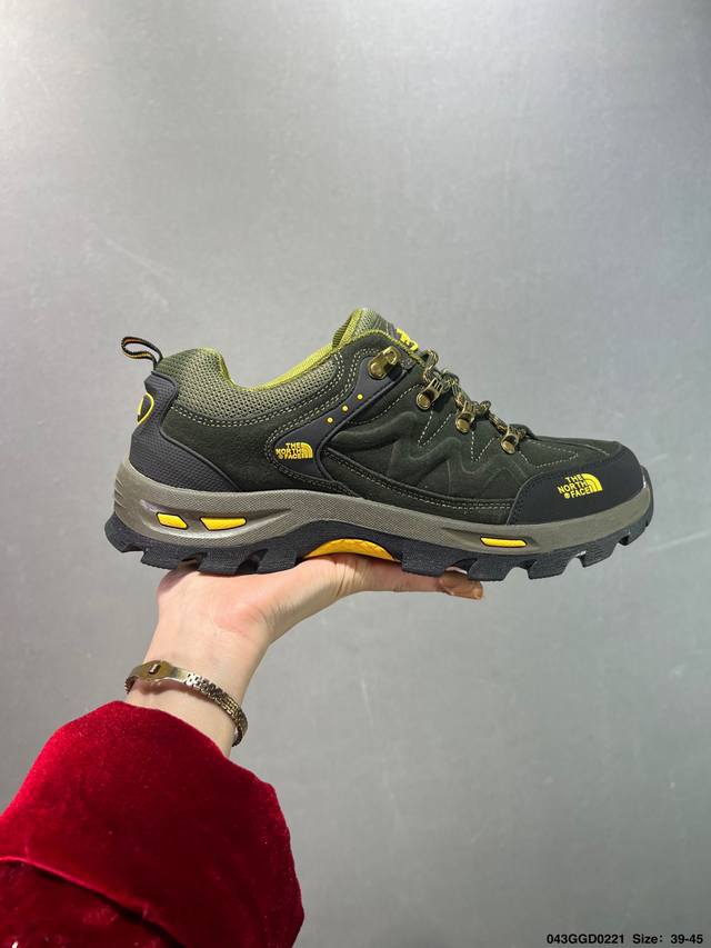 公司级The North Face 北面 乐斯菲斯户外运动休闲登山鞋越野徒步鞋 #广东大厂品质 面料采用进口磨砂牛皮 鞋底采用Vibram黄金大底 专门为鞋底设