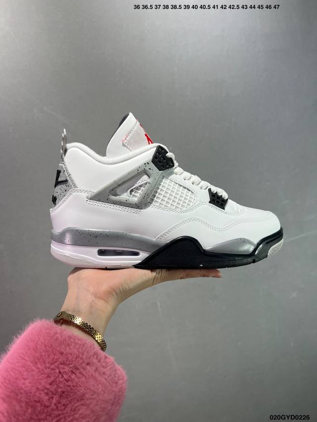 公司级Aj4 Air Jordan 4 Retro ” Infrared “ Aj4乔4 男子文化篮球鞋 大厂出品 主力合作工厂 全新模具开发 纯正4代正确鞋型