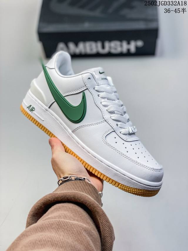 Nike Air Force 1 Low’07 空军一号低帮休闲板鞋 定制皮料 原楦原纸板 纯正空军版型 内置全掌气垫 货号：男 Cw2288-114 女 Dd