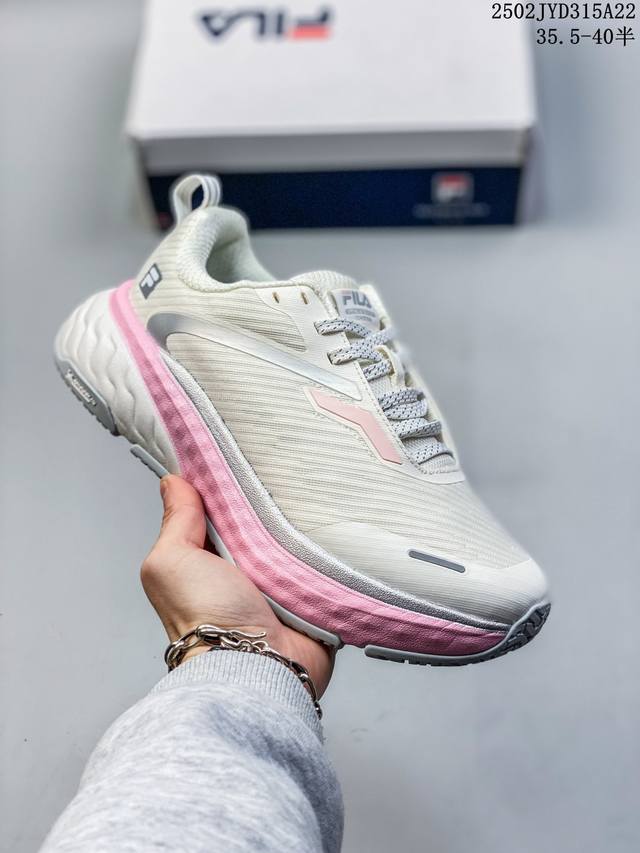 公司级Fila斐乐 Athletics 时尚舒适 网布织物防滑耐磨 低帮训练跑步鞋 02Jyd315A22
