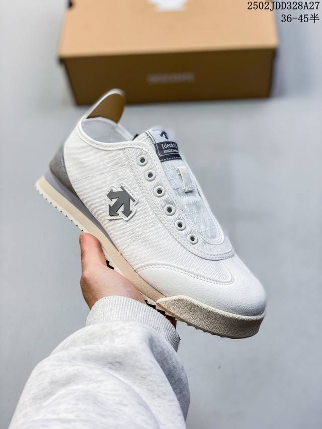 迪桑特 Descente Chron 舒适简约 防滑帆布鞋 尺码：见图 编码：02Jdd328A27