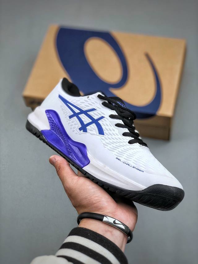 Asics亚瑟士Gel-Challenger 14代缓震防滑网球鞋 货号：1041A405-102 尺码：36-45 半