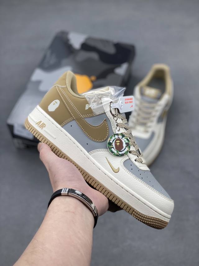 海外限量发售！公司级Nike Air Force 1 '07 Low 空军一号 低帮 运动鞋 休闲鞋 折边针车 工艺难度大 原楦头原纸板 原装鞋盒 定制五金配件