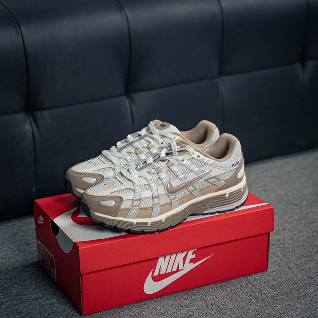 核心私 Nike P-6000 系列低帮复古老爹风休闲运动舒适慢跑鞋 购入原鞋原装纸板楦头开发 独家私模四层组合大底 市场唯一正确版本 良心定价 新配色陆续出货