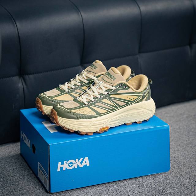 核心私 美国新兴跑鞋品牌Hoka One One Mafate Speed 2 Low 玛法特2代系列低帮轻量户外越野休闲运动慢跑鞋。 货号：1126851 尺