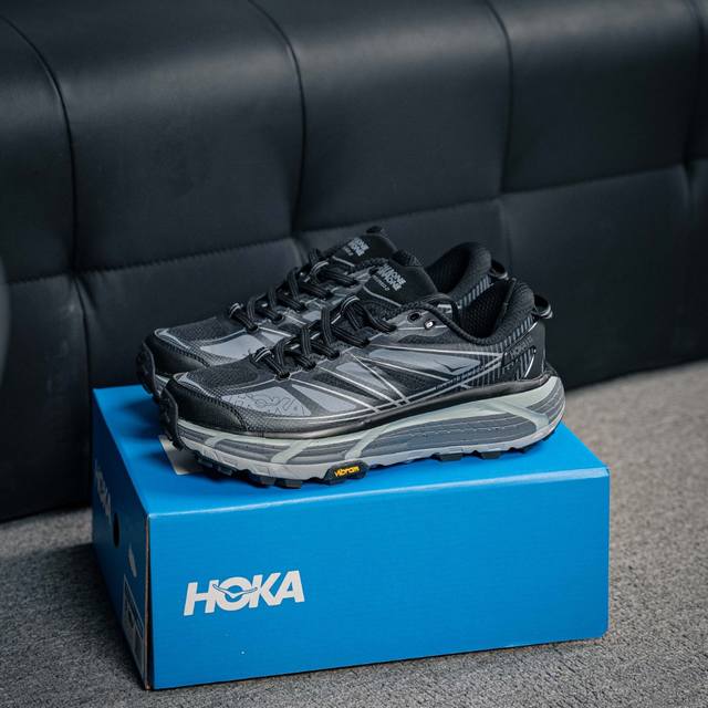 核心私 美国新兴跑鞋品牌Hoka One One Mafate Speed 2 Low 玛法特2代系列低帮轻量户外越野休闲运动慢跑鞋。 货号：1126851 尺