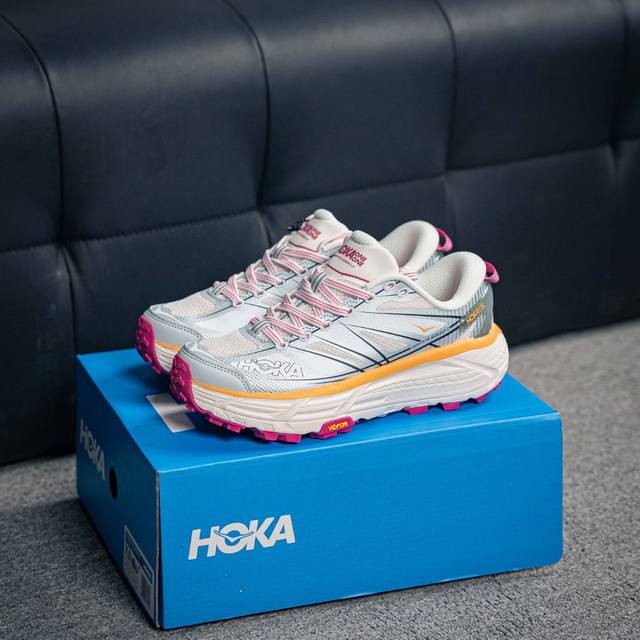 核心私 美国新兴跑鞋品牌Hoka One One Mafate Speed 2 Low 玛法特2代系列低帮轻量户外越野休闲运动慢跑鞋。 货号：1126851 尺