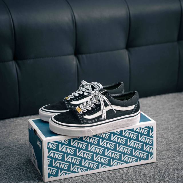 核心私 Vans Premium Old Skool 经典黑白 Db71 范斯官方 全新Vps高阶支线 继承了Vans Vault Og以及 Vans 安纳海姆