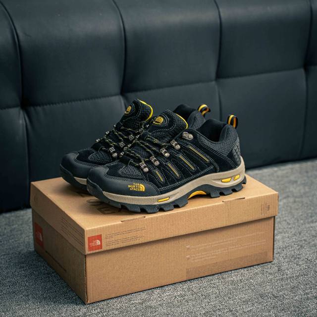 核心私 新货The North Face 北面 乐斯菲斯户外运动休闲登山鞋越野徒步鞋 #广东大厂品质 面料采用进口磨砂牛皮 鞋底采用Vibram黄金大底 专门为