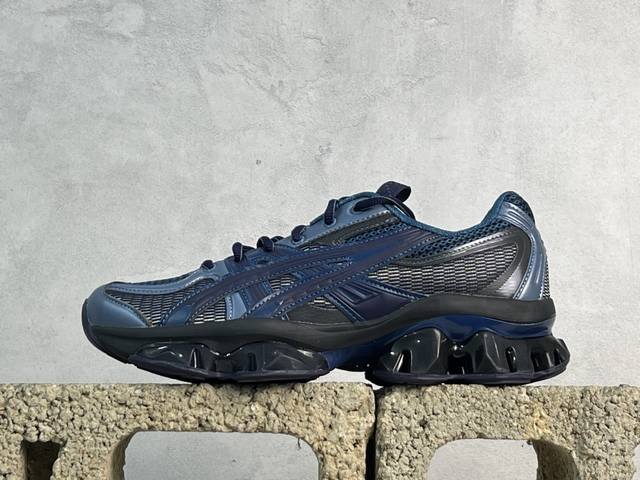 放店私 Asics 亚瑟士 Us5-S Gel-Quantum Kinetic 低帮运动休闲跑步鞋 1203A403-400 平台专供品质 区别市面通货 尺码：