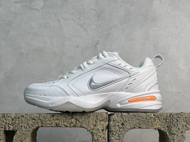 放店私 Nike Air Monarch M2K 复古单品 复古潮流优质皮革打造鞋面，夸张流线极符 风靡老爹元素 外形延续当下潮流得未来感老爹鞋 设计干净配色风